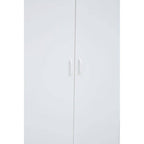 Academy White Two Door Locker Style Wardrobe