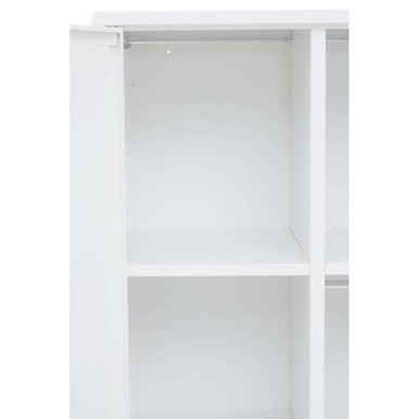 Academy White Two Door Locker Style Wardrobe
