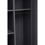 Academy Grey Two Door Locker Style Wardrobe