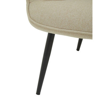 Stockholm Natural Fabric Armchair