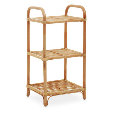 Mataram Natural Rattan Shelf Unit