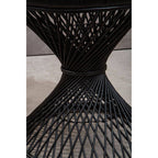Mataram Black Finish Twisted Table