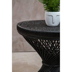 Mataram Black Finish Twisted Table