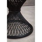 Mataram Black Finish Twisted Table