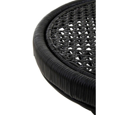 Mataram Black Finish Twisted Table