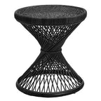 Mataram Black Finish Twisted Table