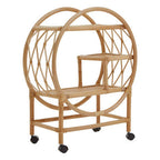 Mataram Rattan Bar Trolley