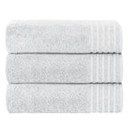 3 Pack Monaco Extra Large Bath Sheets Cotton 500GSM Highly Absorbent Towels Set for Home Gym Beach by OLIVIA ROCCO