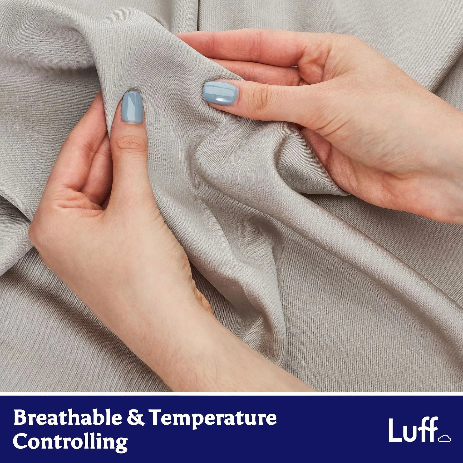 100% Organic Bamboo Silk Deep Fitted Sheet Luff Sleep