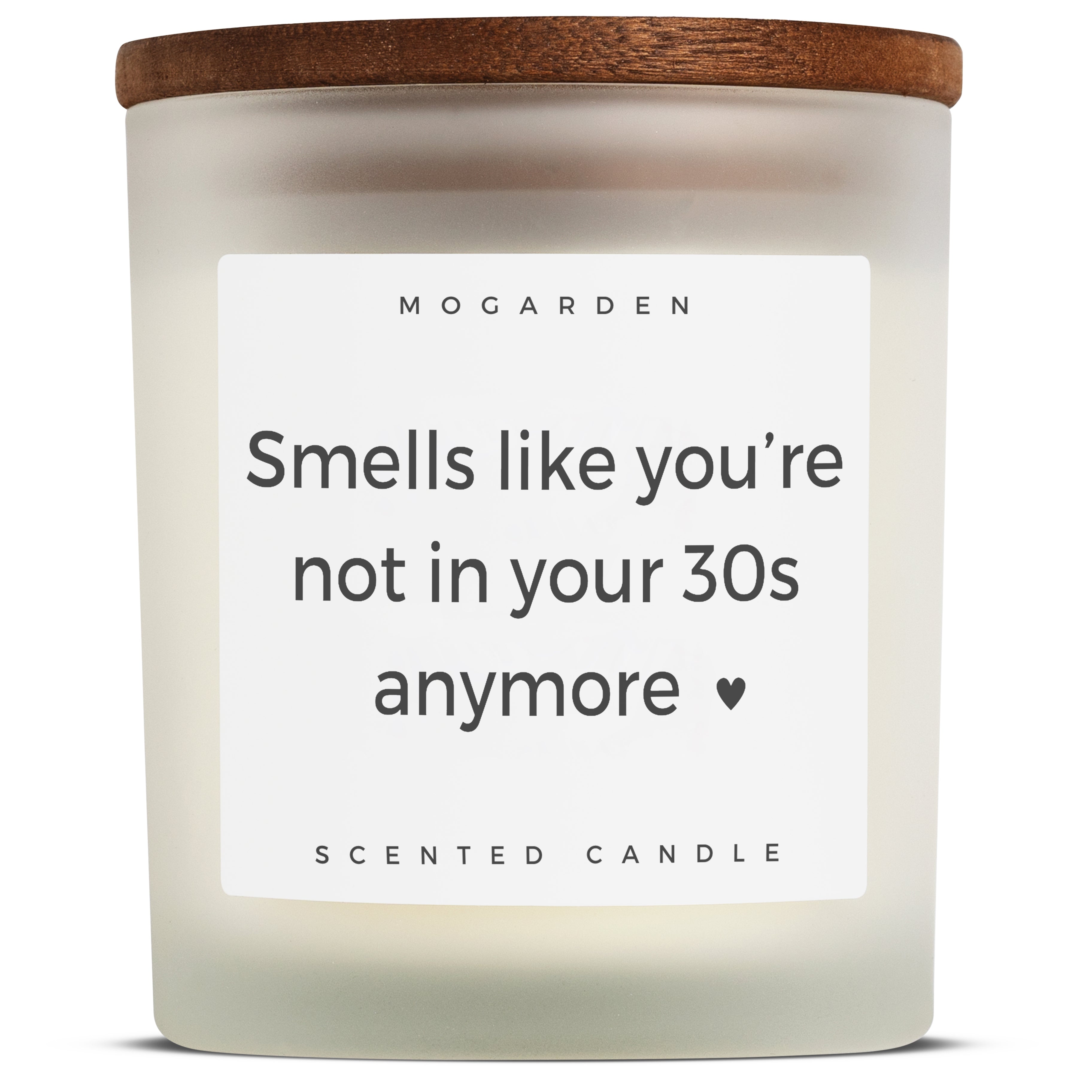 40th Birthday Gifts for Women Men, 40th Birthday Candle Gift, Luxury Vanilla Candle 220g