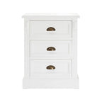 Hardwick 3 Drawer Bedside Table