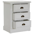 Hardwick 3 Drawer Bedside Table