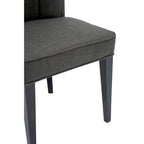 Oria Grey Polyester Dining Chair