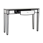 Graciela 3 Drawer Console Table With Mirrored Frame
