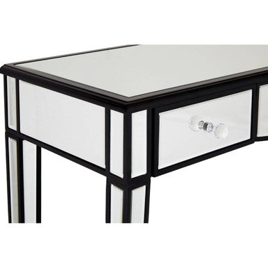 Graciela 3 Drawer Console Table With Mirrored Frame