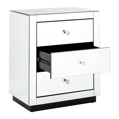 Gwynith 3 Drawer Bedside Table