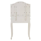 Loire Dressing Table With Mirror White