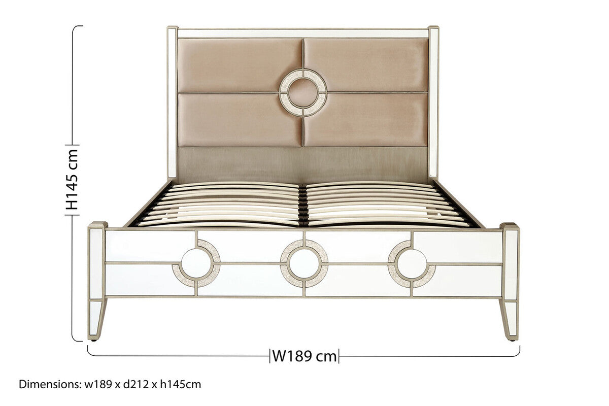 Knightsbridge Super Kingsize Bedframe