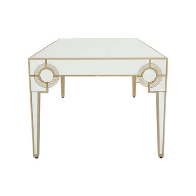 Knightsbridge Mirrored Glass Dining Table - Luxury Dining Room Furniture