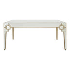 Knightsbridge Mirrored Glass Dining Table - Luxury Dining Room Furniture