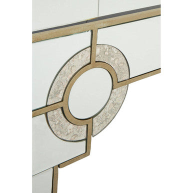 Knightsbridge Mirrored Glass Dining Table - Luxury Dining Room Furniture