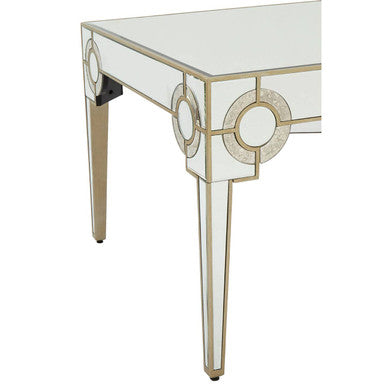 Knightsbridge Mirrored Glass Dining Table - Luxury Dining Room Furniture