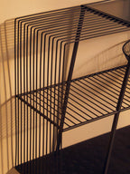 Trento Console Table With Grey Glass Top