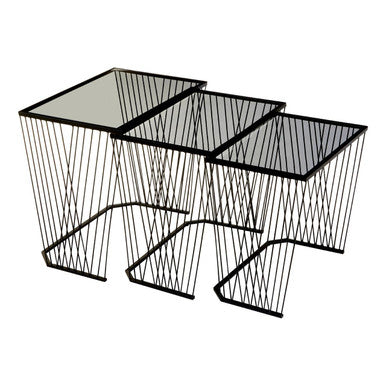 Trento Set Of 3 Side Tables