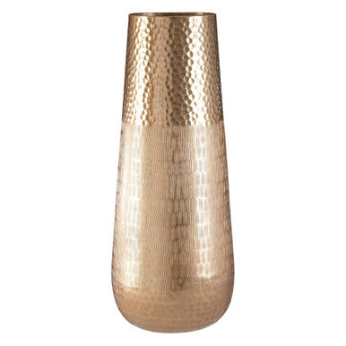 Solis Gold Finish Vase