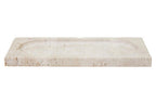 Tibor Travertine Rectangular Decorative Tray