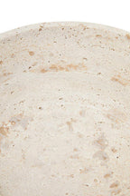 Tibor Travertine Pedestal Bowl