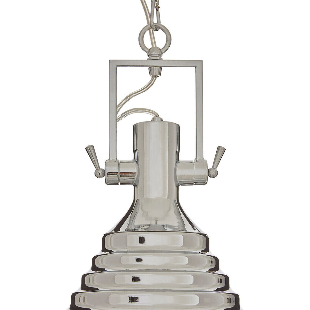 Lexington Small Chrome Pendant Light