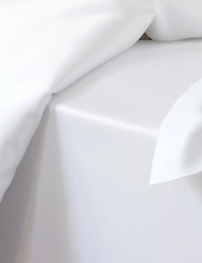 Bamboo Duvet Cover Bed Set in White Euphoric Bedding