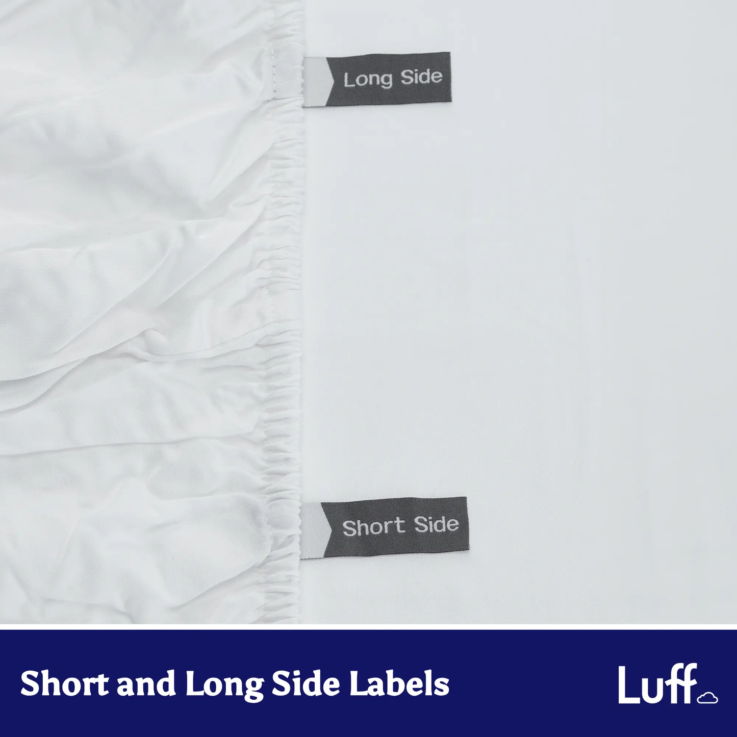 100% Organic Bamboo Silk Deep Fitted Sheet Luff Sleep