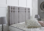 Canterbury Divan Bed Set with Button Headboard
