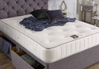 Chessington Divan Bed Set with Tall Button Headboard