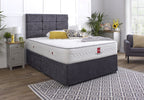 Monty Divan Bed Set with Button Headboard