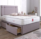 Sienna Divan Bed Set with Button Headboard