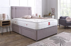 Sienna Divan Bed Set with Button Headboard
