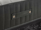 Dual Season 1000 Pocket Memory Cool Gel Divan Bed Set With Headboard