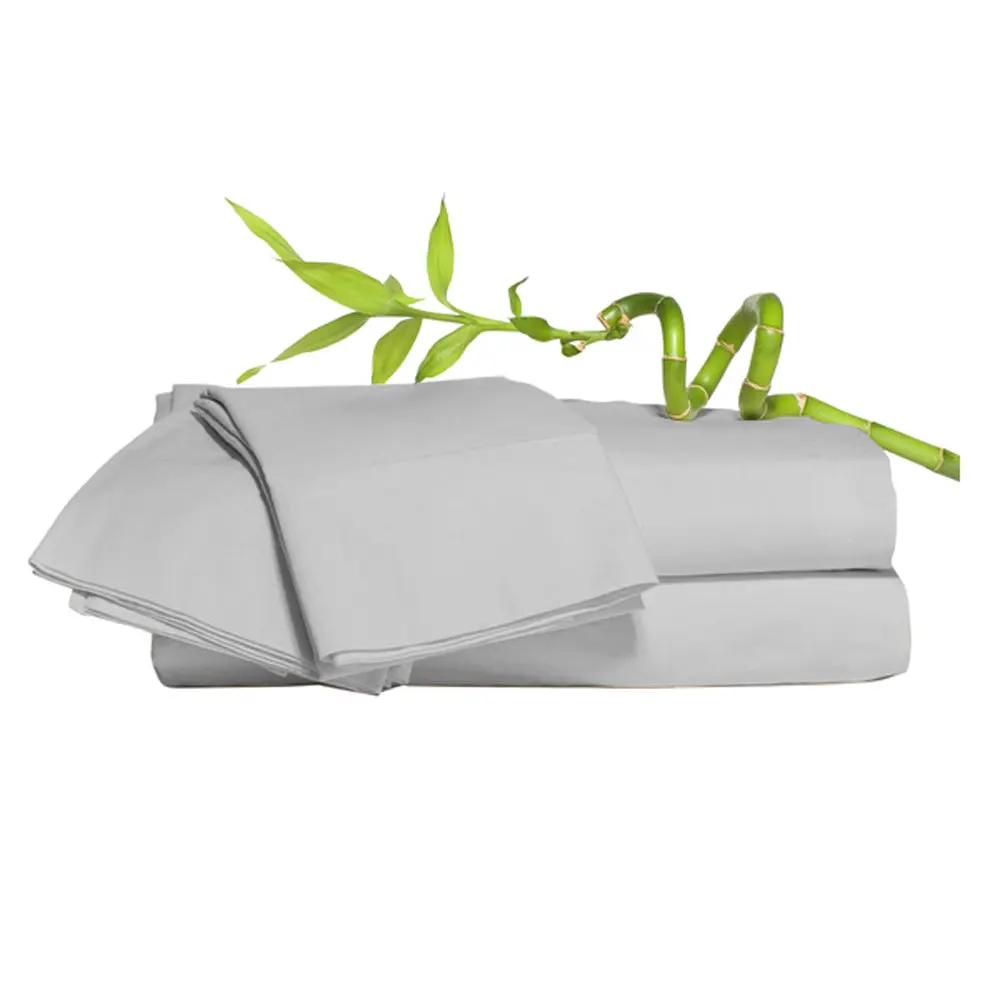 Bamboo Pillowcases in Grey Euphoric Bedding