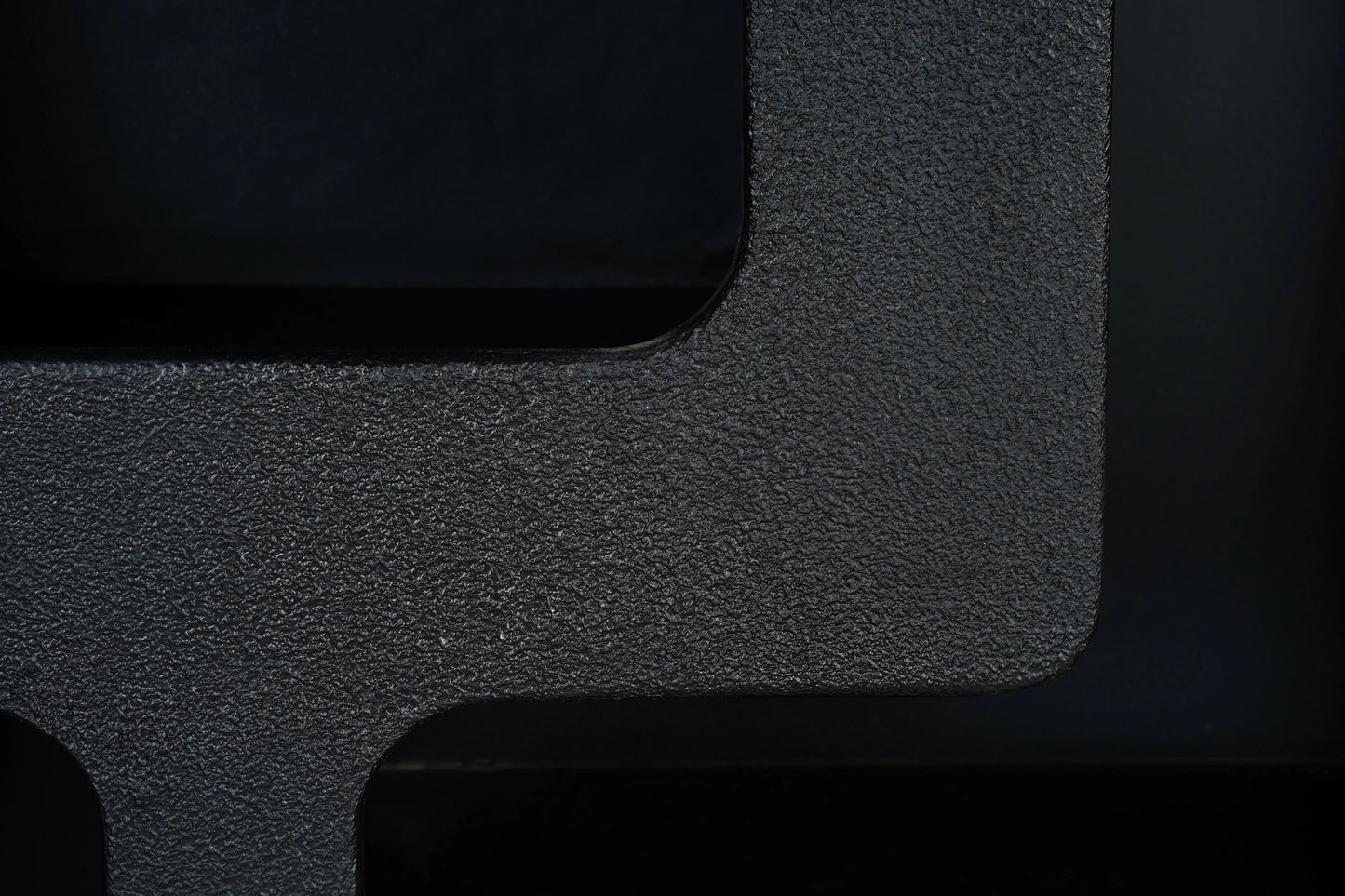 Udaipur Tall Geometric Black 6-Shelf Bookcase Verty Furniture