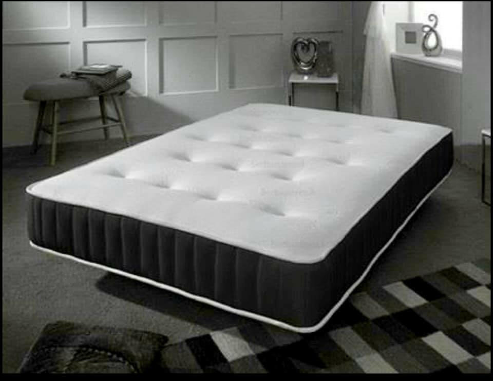 Essentials Divan Bed Set With Sprung Memory Foam Mattress
