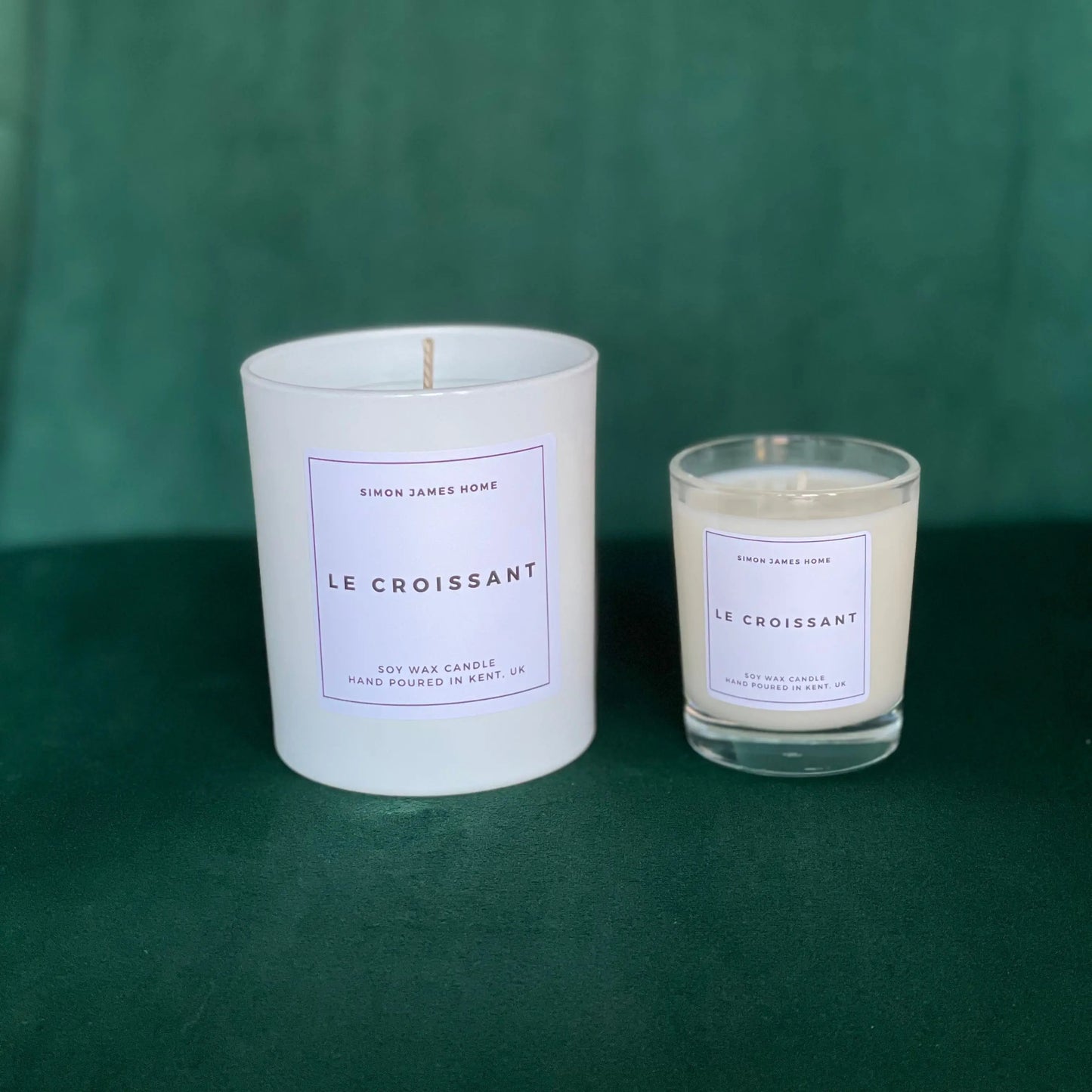 Le Croissant Handmade Soy Wax Candle - The Ultimate Croissant Candle Simon James Home
