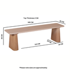 Jodhpur Solid Wood Dining Bench