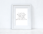 I've Got A Feeling Christmas Seasonal Wall Home Decor Print