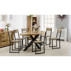 Merlin Mango Wooden 6 8 Seater Oval Dining Table