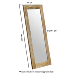 Merlin Mango Wooden Mirror Extra Long