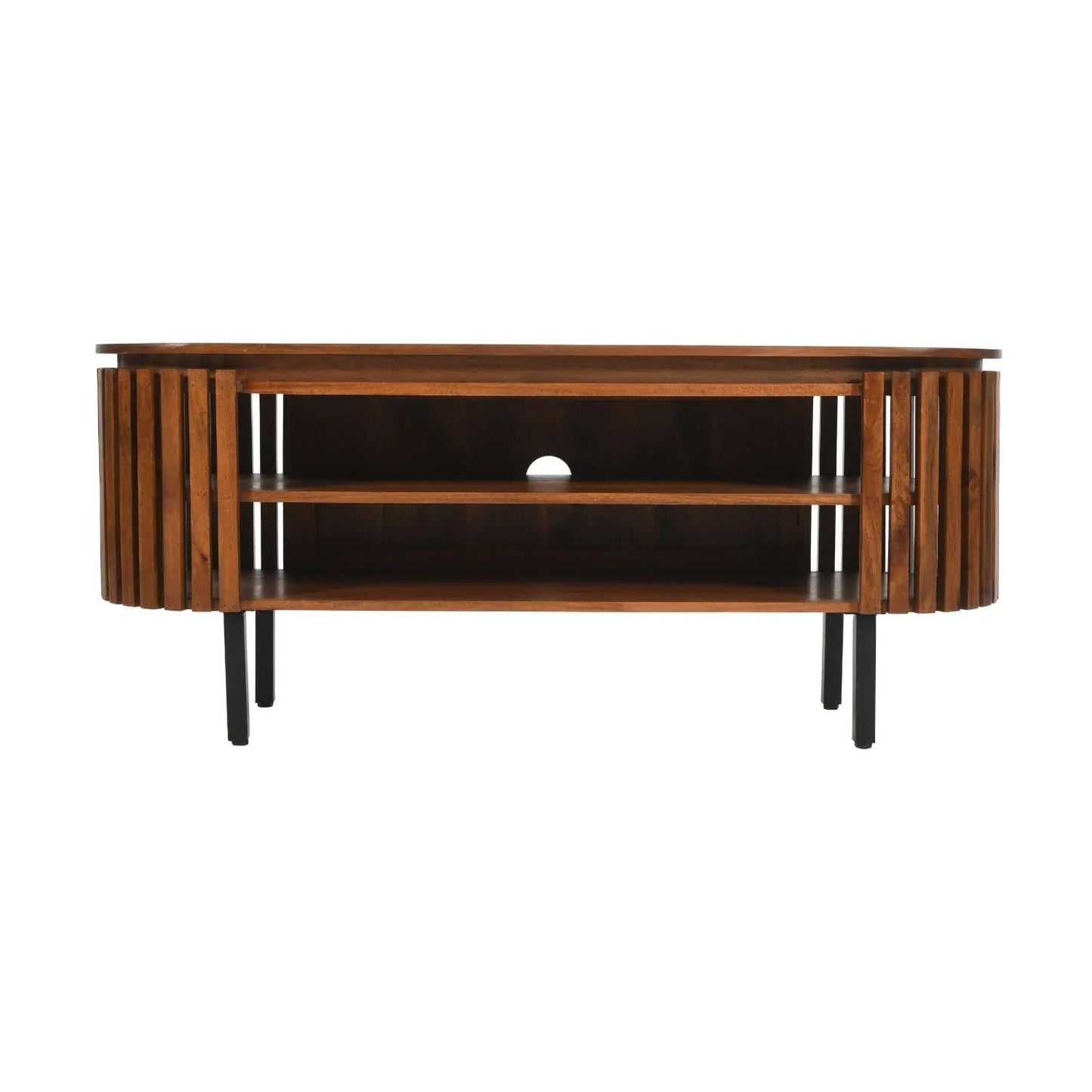 Compton Mango Wood TV Cabinet Verty Furniture
