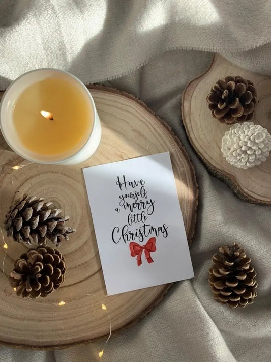 Have Yourself A Merry Little Christmas Winter Christmas Seasonal Wall Home Decor Print WinsterCreations™ Official Store